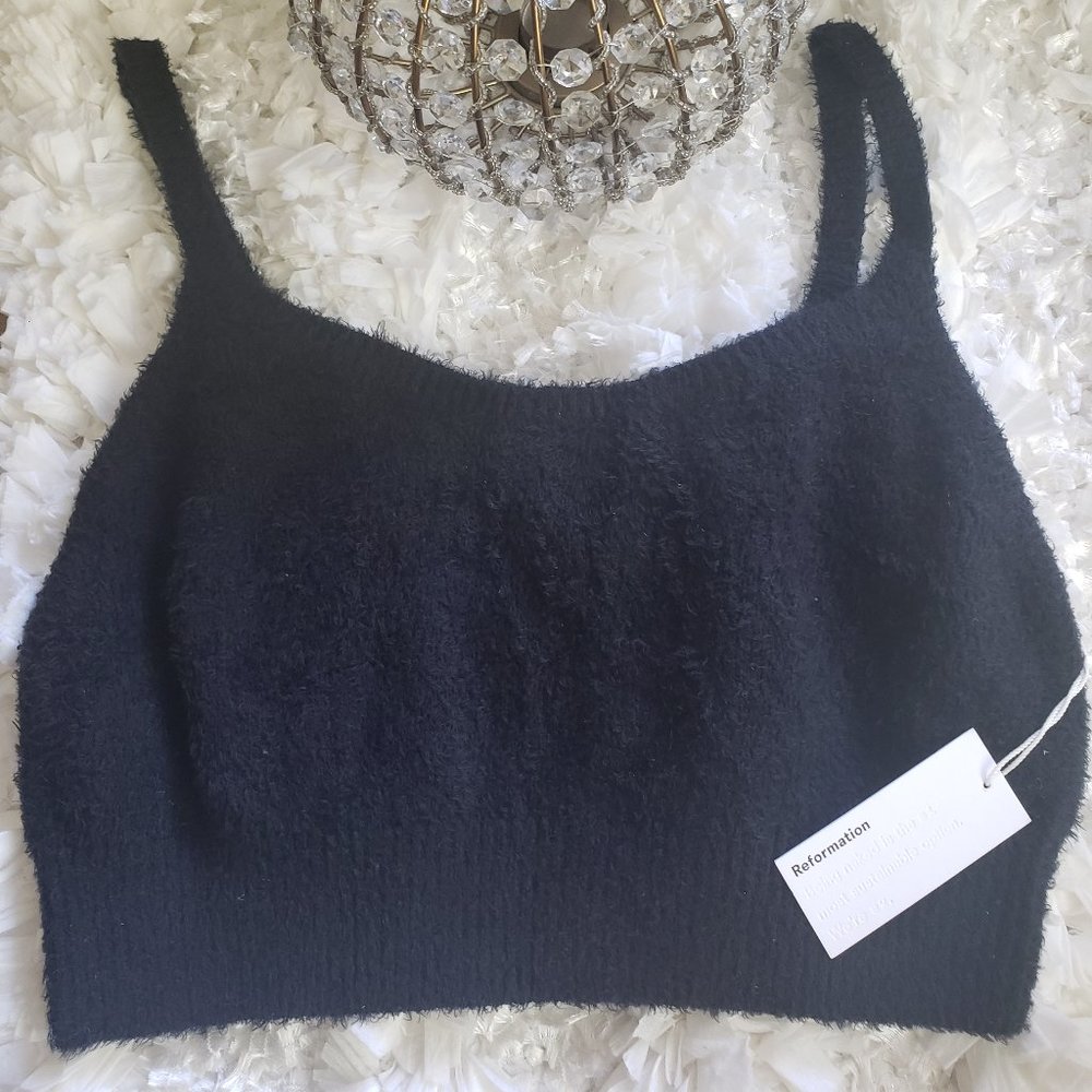 Brand new Reformation 100% Organic Cotton two piece top ONLY